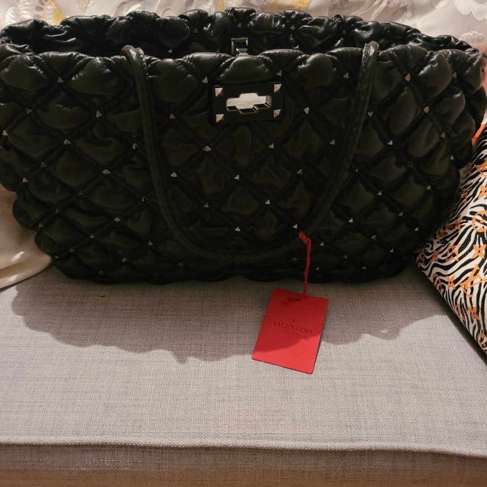 Valentino Quilted tote